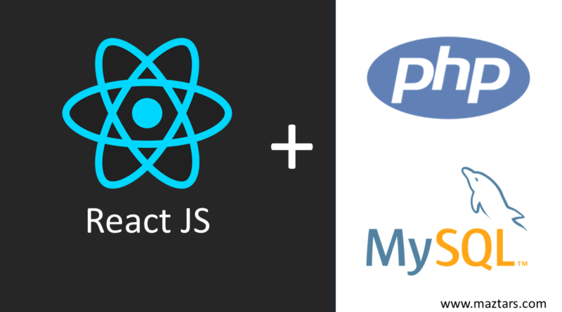 React JS user registration with PHP and MySQL